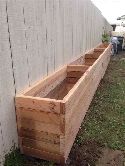 2x4 Planter Box Diy Raised Garden Diy Garden Fence Diy Wooden Planters