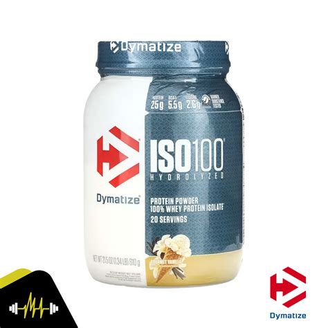 DYMATIZE ISO 100 HYDROLYZED VAINILLA 1 34LB Tienda de Nutrición