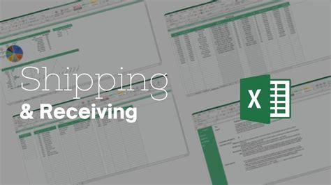 Shipping And Receiving Excel Template Simple Sheets