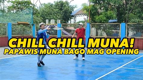 Isko At Buboy Naglaro Muna Ng Tennis Relax Din Minsan Youtube