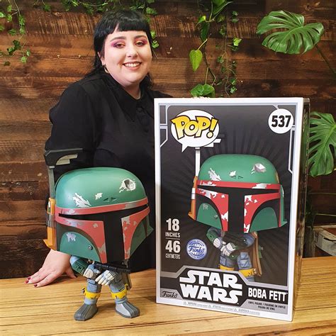 Funko Pop 537 Boba Fett Mega Sized Pop Boba Fett Collectibles