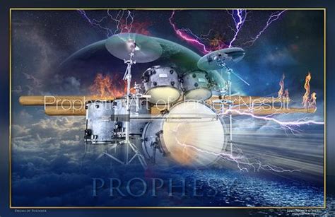 Drums Of Thunder Prophetic Art Art Worship Art