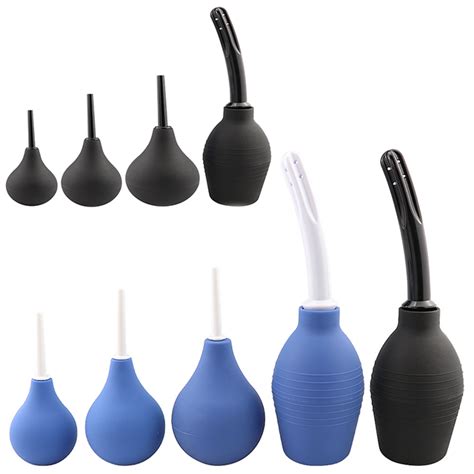 Größen Medical Rubber Vaginal Douche Anal Darm Einlauf Ass Butt Wasch Reiniger Für Männliche