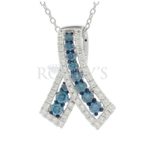 Blue Diamond Pendant with 2.37 Carats