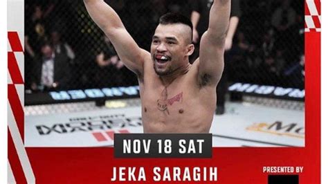 Jeka Saragih Pukul Ko Lucas Alexander Di Ronde Pertama Ufc Beri