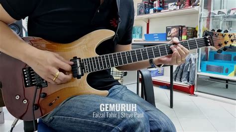 Faizal Tahir Gemuruh Cover By Steve Paul 🇲🇾 Youtube