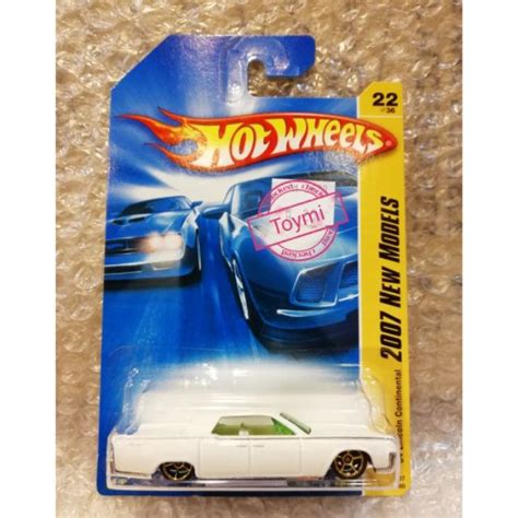 Hot Wheels 64 Lincoln Continental White Shopee Malaysia
