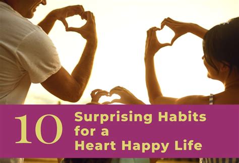 10 Surprising Habits for a Heart Happy Life | 99.5 KKLA - Los Angeles, CA