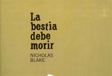 La Bestia Debe Morir Pdf Trazos En El Bloc La Bestia Debe Morir De