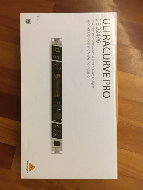 Behringer Ultracurve Pro Deq Channel Equalizer And Mastering