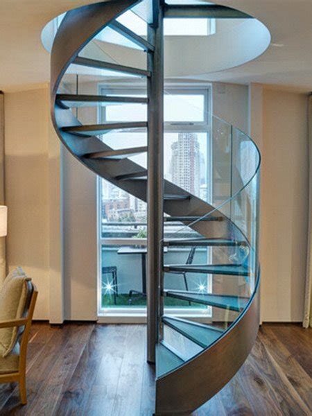 Glass Spiral Staircase Glass Spiral Stair Demax Arch