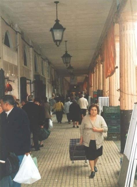 Interior De La Plaza De Abastos Antes De La Gran Reforma Del