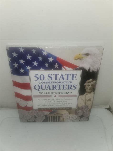 50 Us State National Parks Commemorative Quarters Collectors Maps Ebay