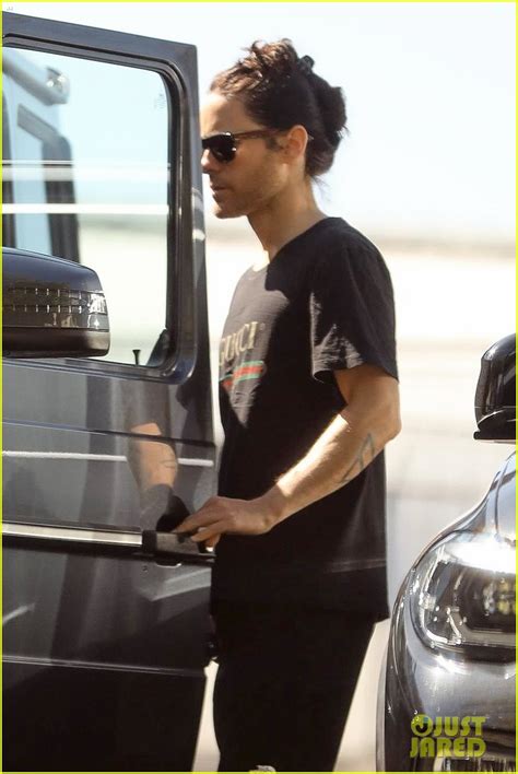 Jared Leto Shows Off His Newly Shaven Face While Heading to the Gym ...
