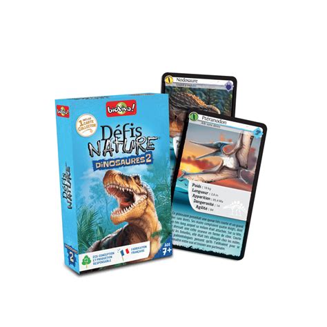 Acheter Défis Nature Dinosaures 2 Bleu Bioviva Editions Jeux de