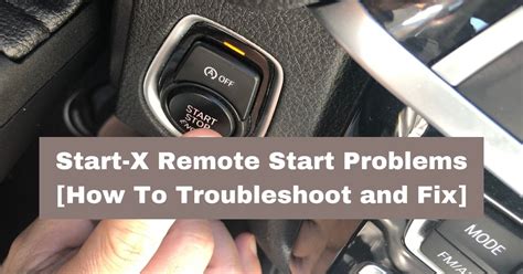 Remote Start X Software