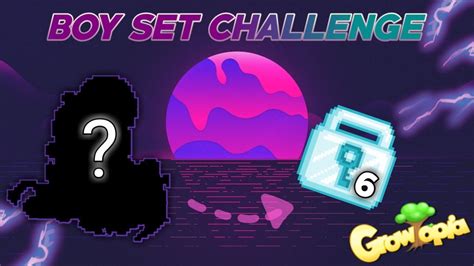 Dls Boy Set Challenge Growtopia Set Challenge Youtube