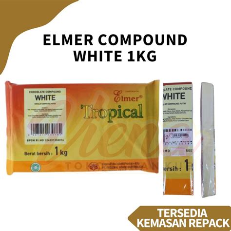 Jual Elmer Compound Tropical Coklat Batang Repack Banana Dark