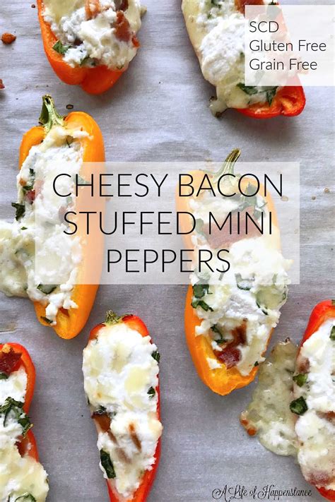 Cheese Stuffed Mini Peppers Recipe Cottage Cheese Recipes Stuffed