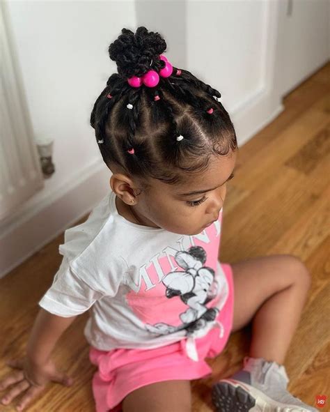 Hey Bambino on Instagram: “Twists & Bobbles 💖#fridaystyle” | Baby girl ...