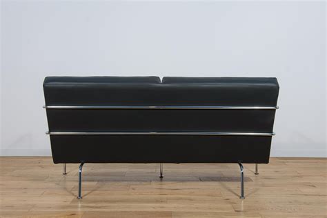 Swedish Leather Sofa By Gunilla Allard For Lammhults 1990s For Sale At