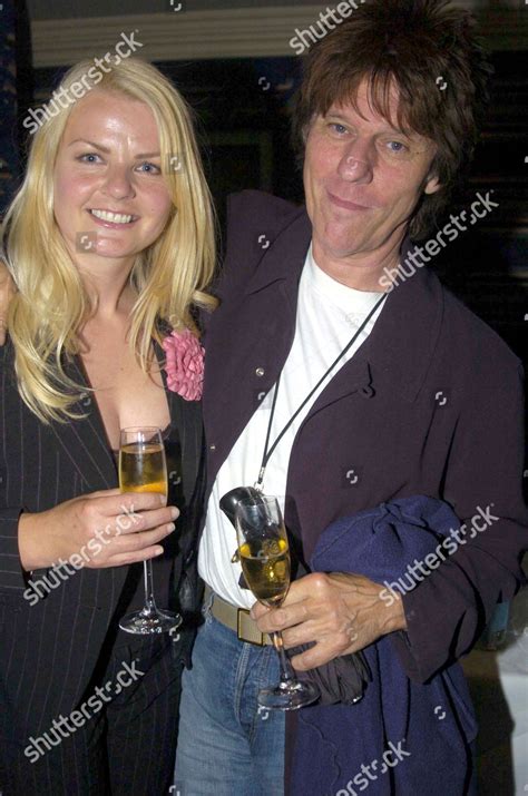 Jeff Beck Girlfriend Editorial Stock Photo - Stock Image | Shutterstock