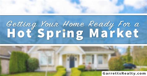 Tips Getting Your Home Ready To Sell This Spring Infographic