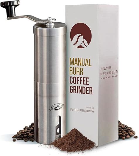 Javapresse Manual Stainless Steel Coffee Grinder Adjustable