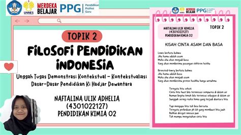 Topik 2 Demonstrasi Kontekstual Filosofi Pendidikan Indonesianaftalina