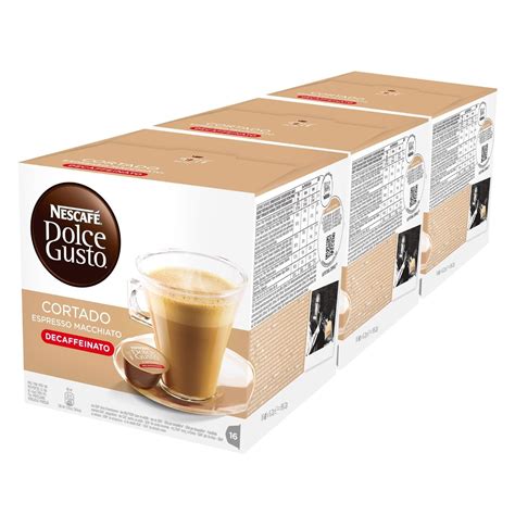 Nescaf Dolce Gusto Espresso Cortado Descafeinado Paquete De X