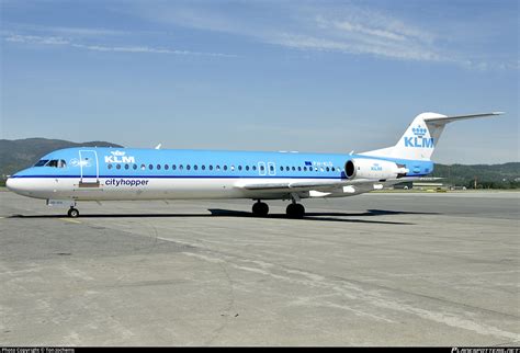 PH KLG KLM Cityhopper Fokker 100 F28 Mark 0100 Photo By Ton Jochems