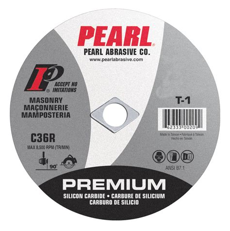 Pearl 8 X 18 X Dia 58 Premium Silicon Carbide Cut Off Wheel Pack Of 25