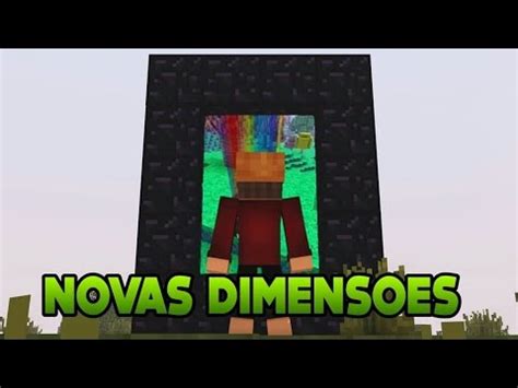 MINECRAFT PE 0 14 1 Como Ir Ao Aether Sem MODS Viaje Pra Dimensões