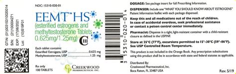 Physician Labeling Esterified Estrogens And Methyltestosterone Tablets