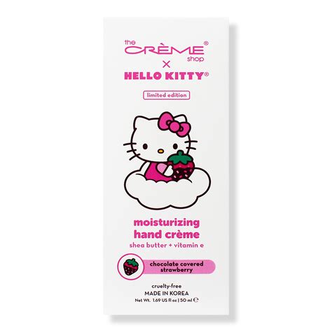 The Crème Shop Hello Kitty Moisturizing Hand Crème Chocolate Covered Strawberry Ulta Beauty