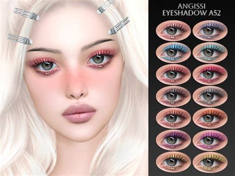 Angissi S Eyeshadow A In Sims Cc Makeup Sims Sims