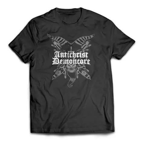 Camiseta Antichrist Demoncore Acxdc Demon Hardcore Punk Mercadolivre