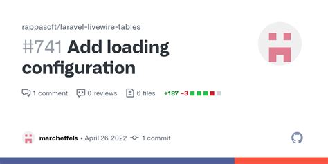 Add Loading Configuration By Marcheffels Pull Request 741