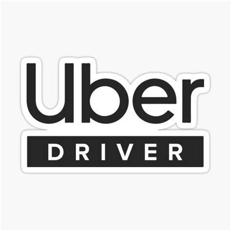 "Uber Classic Pickup Driver Logo Icon Unofficial Uniform" Sticker for ...