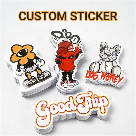 Custom Die Cut Stickers In Six Premium Materials For Brand Brilliance