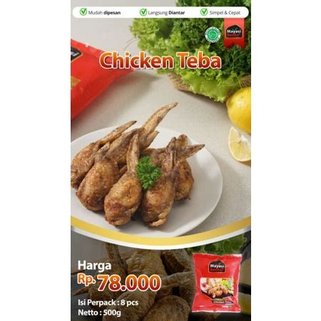 Jual MAYASI BENTO Chicken Teba Frozen Food Shopee Indonesia