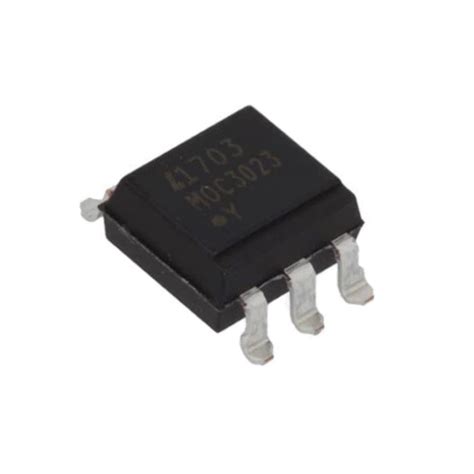 MOC3023S, MOC3023, 3023, 400V 5mA SMD-6GW Triyak Çıkışlı SMD Fotokuplör