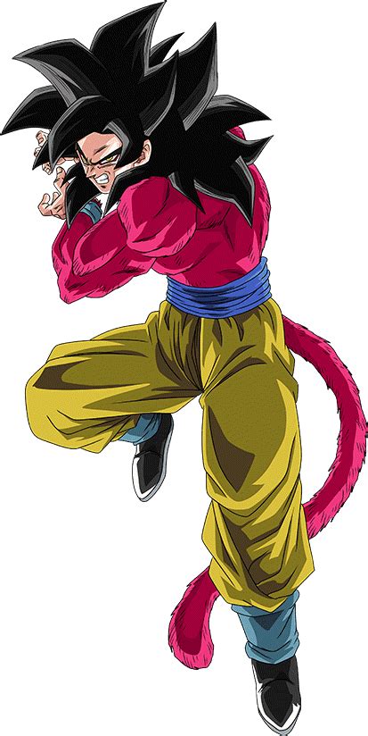 Goku Ssj4 Render 10 [dokkan Battle] By Maxiuchiha22 On Deviantart