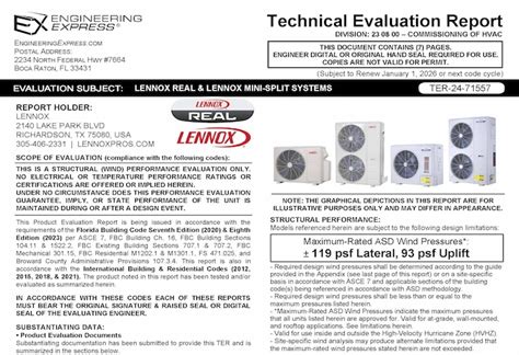 Lennox: Real and Mini-Split Systems