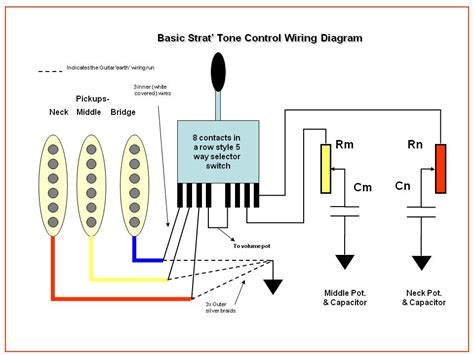 Guitar Tone Control Schematic 5 Bass Mid Treble Tone Contr