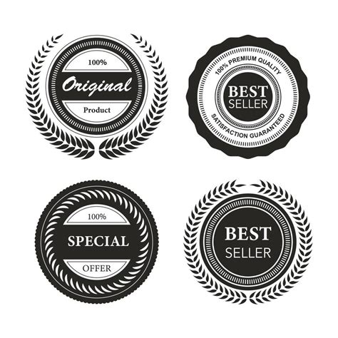 Collection Of Premium Vector Badges Vector Art At Vecteezy