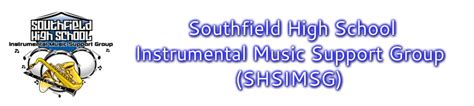 Southfield High School Instrumental Music Support Group Southfield