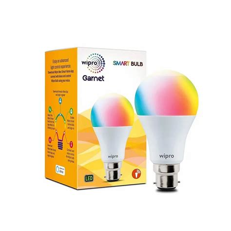 Ceramic Round Wipro 9W Garnet Smart LED Bulb At Rs 850 In Kanpur ID