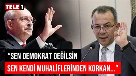 Tanju Özcan CHP Genel Merkezi önünden Kemal Kılıçdaroğlu na seslendi