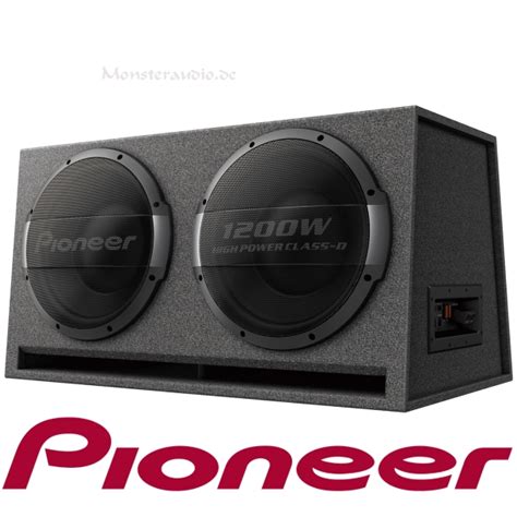 Monsteraudio Pioneer TS WX1220AH 3000 Watt Aktivsubwoofer 2 X 30cm